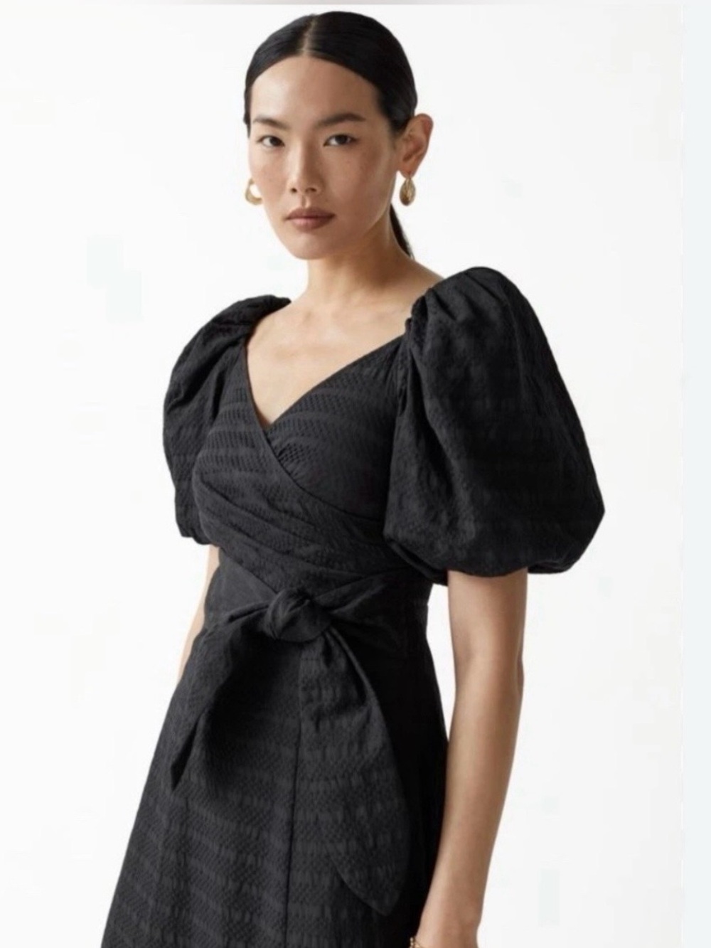 & Other Stories Black
Midi Dress Size 12 - Picture 2 of 8